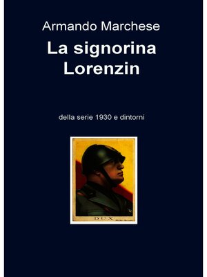 cover image of La signorina Lorenzin
